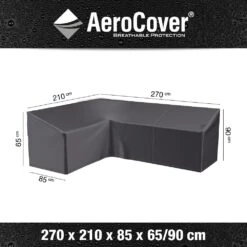AeroCover Loungesethoes Hoekset Links 270 X 210 X 90 Cm -Kettler Tuinieren Winkel aerocover loungesethoes hoekset links 270 x 210 x 90 cm 1000x1000 621e0d9e1176a l