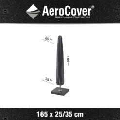 AeroCover Parasolhoes H 165 X 25/35 Cm -Kettler Tuinieren Winkel aerocover parasolhoes antraciet h165x25 35cm 1000x1000 621e0db891376 l