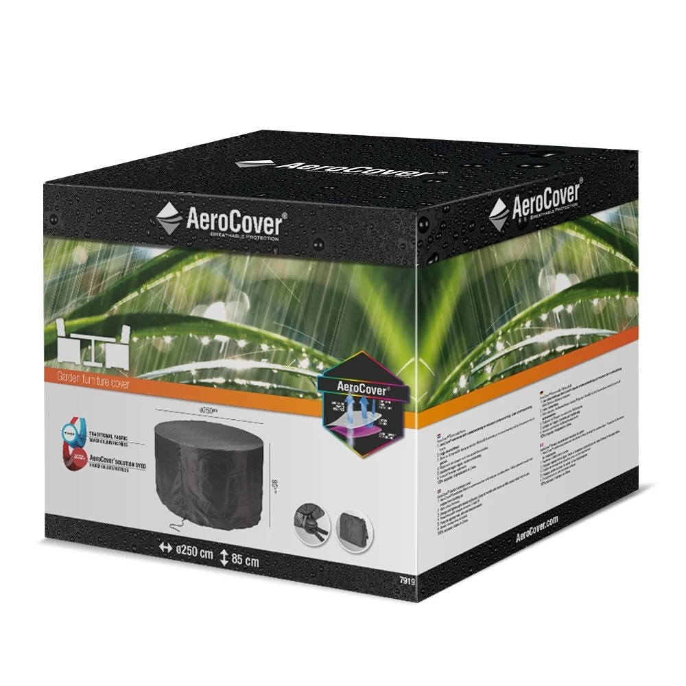 AeroCover Tuinsethoes Ø 250 X H 85 Cm 2 AeroCover Tuinsethoes Ø 250 X H 85 Cm - Afbeelding 2