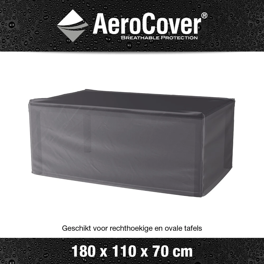 AeroCover Tuintafelhoes 180 X 110 X 70 Cm 3 AeroCover Tuintafelhoes 180 X 110 X 70 Cm - Afbeelding 3
