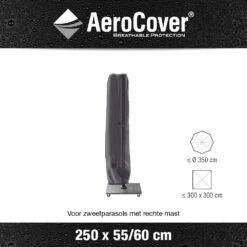 AeroCover Zweefparasolhoes H 250 X 55/60 Cm -Kettler Tuinieren Winkel aerocover zweefparasolhoes antraciet h250x55 60cm 1000x1000 621e0d6bd1532 l
