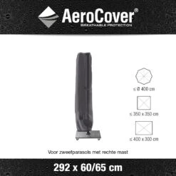 AeroCover Zweefparasolhoes H 292 X 60/65 Cm -Kettler Tuinieren Winkel aerocover zweefparasolhoes antraciet h292x60 65cm 1000x1000 621e0d6ea877b l