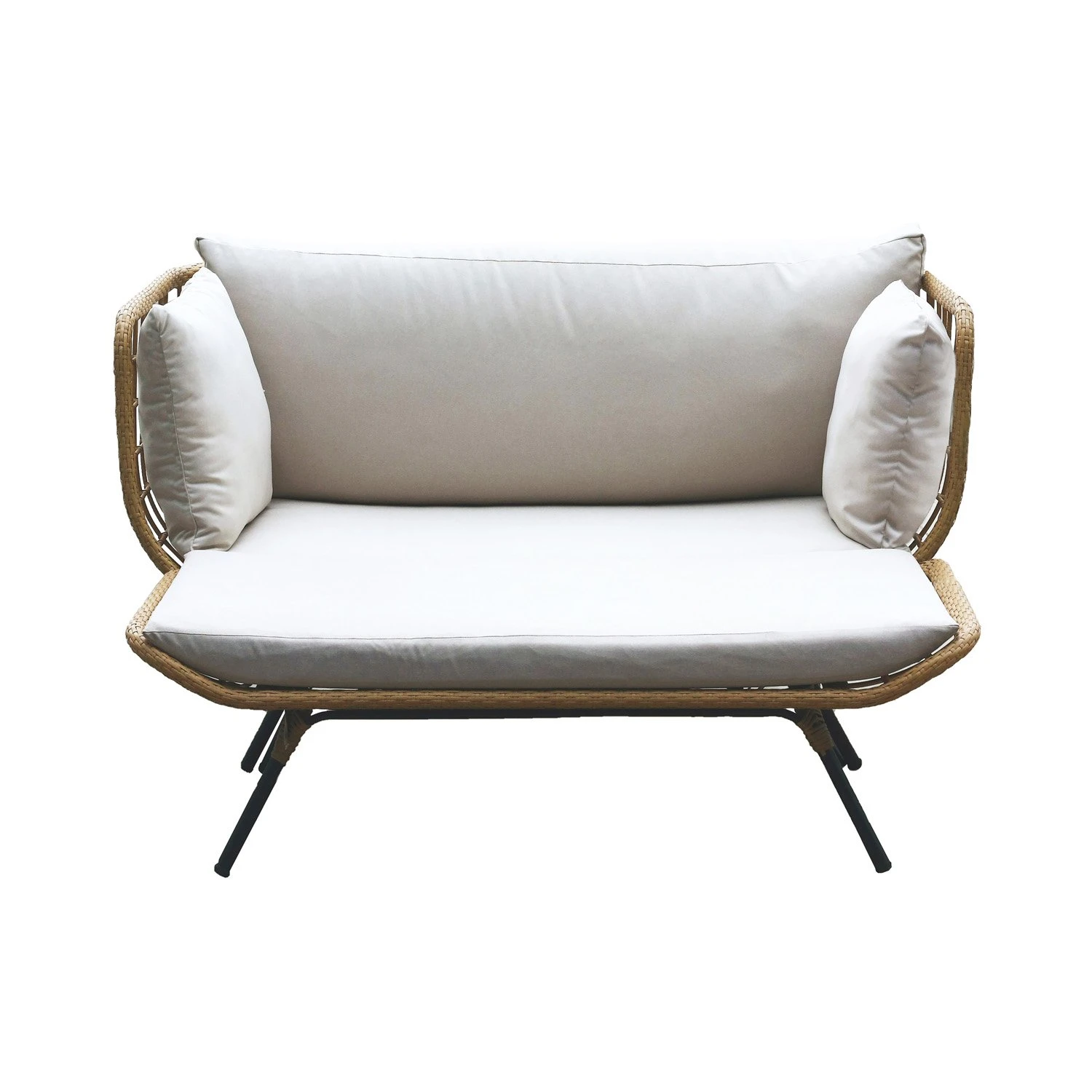 Royal Seasons COCOON Loveseat Bank Natural 2 Royal Seasons COCOON Loveseat Bank Natural - Afbeelding 2