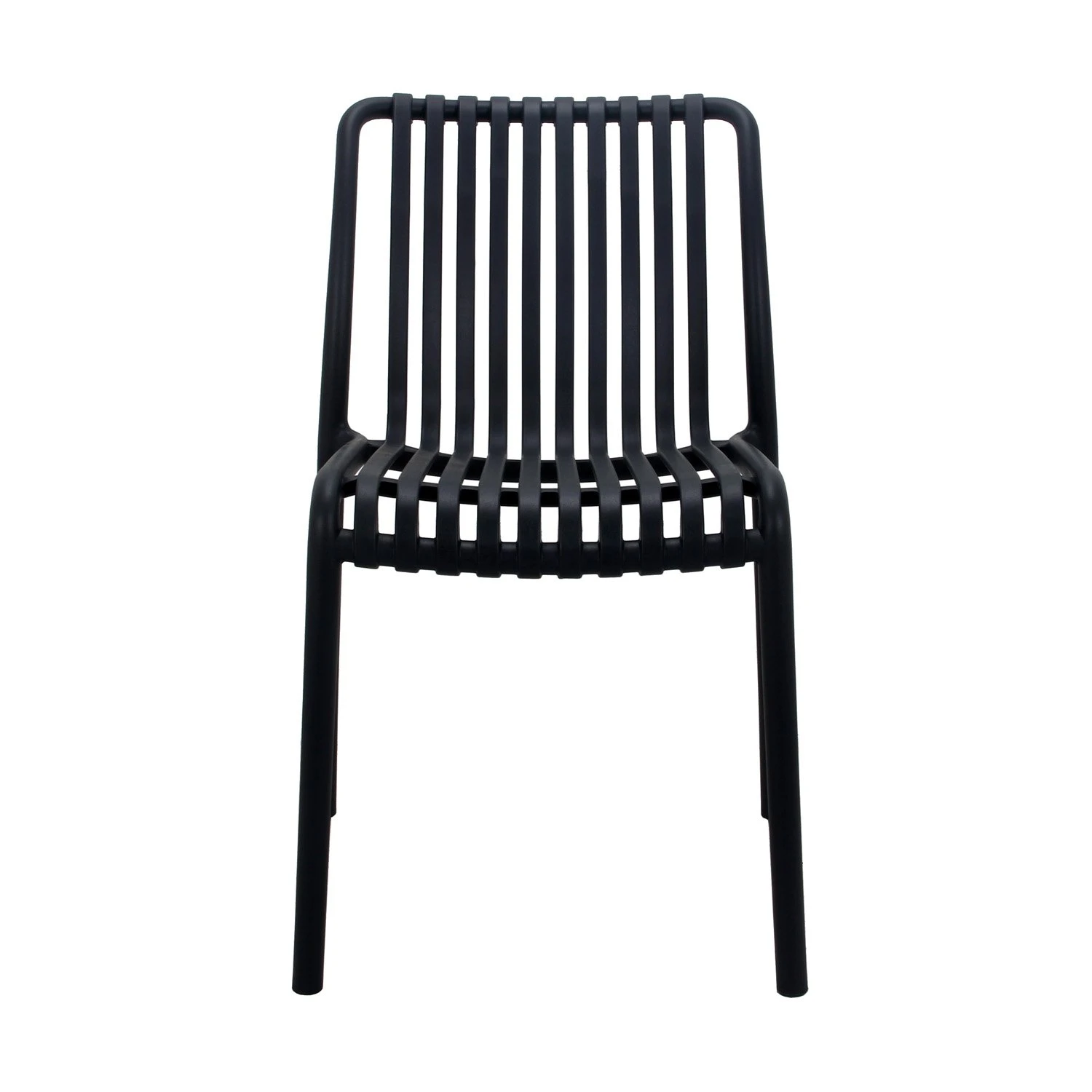 Tuinstoel LEVI Zwart 2 Tuinstoel LEVI Zwart - Afbeelding 2